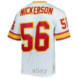 Tampa Bay Buccaneers Hardy Nickerson #56 Mitchell Ness White 1996 Legacy Jersey