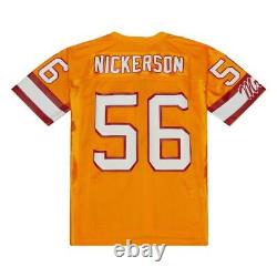 Tampa Bay Buccaneers Hardy Nickerson Mitchell Ness Orange 1993 Authentic Jersey