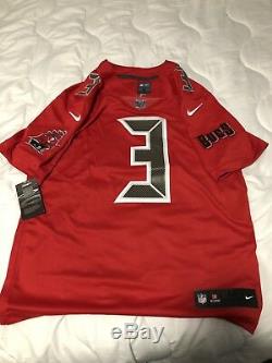 Tampa Bay Buccaneers Jameis Winston Color Rush Jersey Size M Limited Red $150