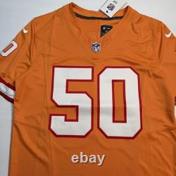 Tampa Bay Buccaneers Jersey Mens Medium Orange NFL Football Vita Vea Nike NWT