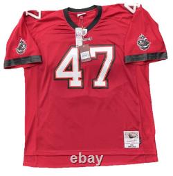Tampa Bay Buccaneers John Lynch #47 Mitchell & Ness 2002 Throwback Jersey 3XL