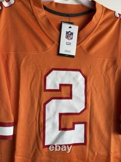 Tampa Bay Buccaneers Kyle Trask #2 Authentic XXL Nike NFL Creamsicle Jersey NWT