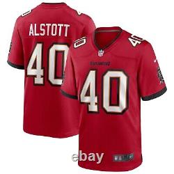 Tampa Bay Buccaneers Mike Alstott #40 Nike Men's Red NFL Retired Game Jersey