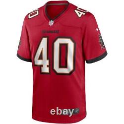 Tampa Bay Buccaneers Mike Alstott #40 Nike Men's Red NFL Retired Game Jersey