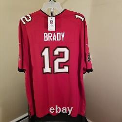 Tampa Bay Buccaneers NFL Nike Red Tom Brady #12 3XL Jersey Winter Package