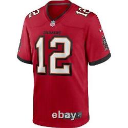 Tampa Bay Buccaneers Tom Brady #12 Nike Men's Official NFL Player Game Jersey