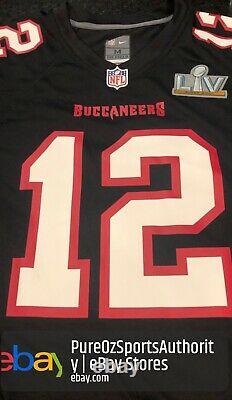 Tampa Bay Buccaneers Tom Brady #12 Nike Super Bowl LV Bound NFL Game Jersey