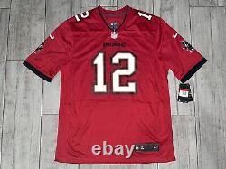 Tampa Bay Buccaneers Tom Brady #12 On Field NFL Football Jersey Sz Large NWT