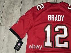 Tampa Bay Buccaneers Tom Brady #12 On Field NFL Football Jersey Sz Large NWT