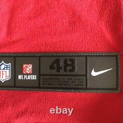 Tampa Bay Buccaneers Tom Brady #12Nike Red ELITE Jersey Stitched Size 48