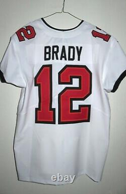 Tampa Bay Buccaneers Tom Brady Authentic Nike Vapor Elite Jersey Captain Patch