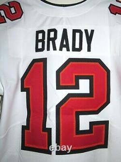 Tampa Bay Buccaneers Tom Brady Authentic Nike Vapor Elite Jersey Captain Patch