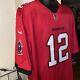 Tampa Bay Buccaneers Tom Brady Authentic Nike Vapor On Field Red Jersey Xl Nwt