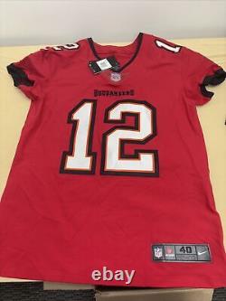 Tampa Bay Buccaneers Tom Brady Authentic on Field Vapor Elite Jersey #12