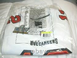 Tampa Bay Buccaneers Tom Brady Men Super Bowl LV Game Fashion White Jersey Small