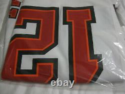 Tampa Bay Buccaneers Tom Brady Men Super Bowl LV Game Fashion White Jersey Small