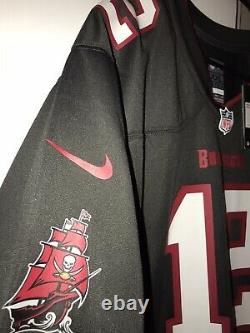 Tampa Bay Buccaneers Tom Brady Nike Game Jersey XXL Pewter Gray NWT