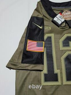 Tampa Bay Buccaneers Tom Brady Nike Olive 2021 Salute To Service Limited Jersey