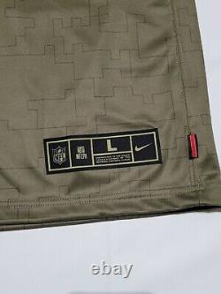 Tampa Bay Buccaneers Tom Brady Nike Olive 2021 Salute To Service Limited Jersey