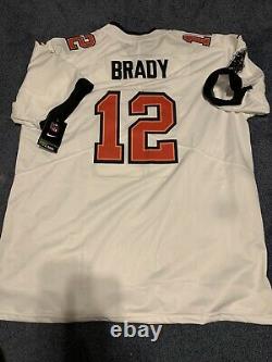 Tampa Bay Buccaneers Tom Brady Nike White Super Bowl LV Jersey XXL