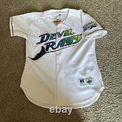Tampa Bay Devil Rays Authentic Russell Diamond Collection Jersey Sz 44 NWT 1998