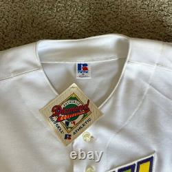 Tampa Bay Devil Rays Authentic Russell Diamond Collection Jersey Sz 44 NWT 1998