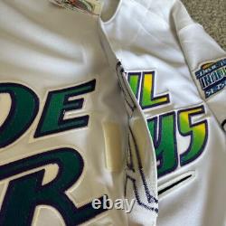 Tampa Bay Devil Rays Authentic Russell Diamond Collection Jersey Sz 44 NWT 1998