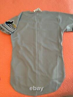 Tampa Bay Devil Rays Grey Jersey Size 40 Small NEW WITH TAGS