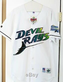 Tampa Bay Devil Rays Inaugural Home Jersey! Authentic Game Jersey! NWT! Size 44