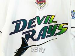 Tampa Bay Devil Rays Inaugural Home Jersey! Authentic Game Jersey! NWT! Size 44
