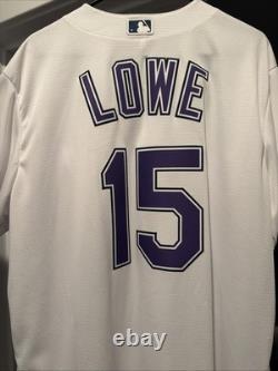 Tampa Bay Devil Rays Josh Lowe Jersey Size XL