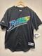Tampa Bay Devil Rays Majestic Mlb Jersey Mens Black Short Sleeve Nwt Vintage New
