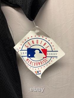 Tampa Bay Devil Rays Majestic MLB Jersey Mens Black Short Sleeve NWT Vintage New