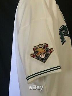 Tampa Bay Devil Rays Vintage Authentic Russell Home Jersey with 100 Seasons Patch