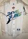 Tampa Bay Devil Rays Vtg 1998 Russell Authentic Diamond Home Jersey Sz 40 Nwt