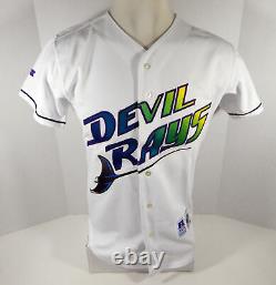 Tampa Bay Devil Rays Wade Boggs #12 Authentic White Jersey Russell NWT 40 5