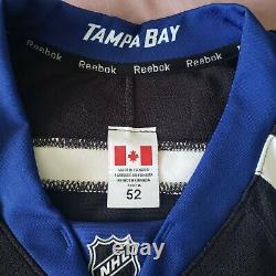 Tampa Bay Lightning 2014-17 Authentic Team Issued Reebok Edge 2.0 Third Jersey