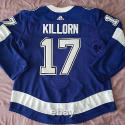 Tampa Bay Lightning 2017-2018 Alex Killorn Authentic Team Issued Home Jersey
