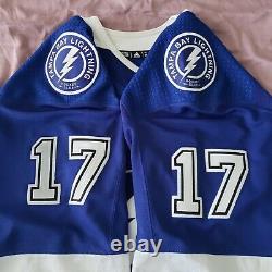 Tampa Bay Lightning 2017-2018 Alex Killorn Authentic Team Issued Home Jersey