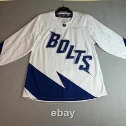 Tampa Bay Lightning 2022 NHL Stadium Series Adidas BOLTS Hockey Jersey NEW 52
