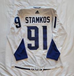 Tampa Bay Lightning 2022 Stadium Adidas Jersey Stamkos Size 52