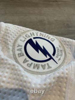 Tampa Bay Lightning 2022 Stadium Series Team Issued Made in Canada Jersey Sz 56