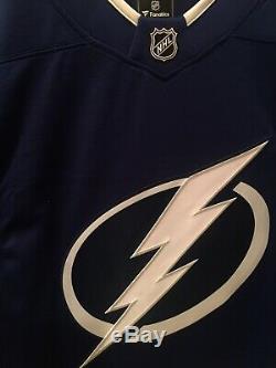 Tampa Bay Lightning #86 Nikita Kucherov NHL Hockey Jersey Size Large