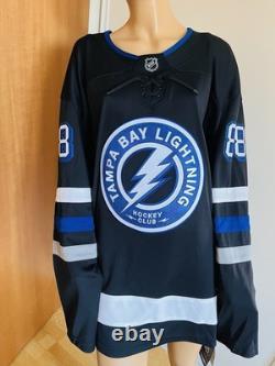 Tampa Bay Lightning #88 Andrei Vasilevskiy Fanatics Black Jersey Mens 3 XL NWT
