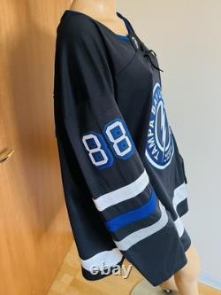Tampa Bay Lightning #88 Andrei Vasilevskiy Fanatics Black Jersey Mens 3 XL NWT