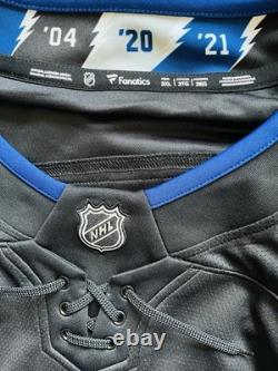 Tampa Bay Lightning #88 Andrei Vasilevskiy Fanatics Black Jersey Mens 3 XL NWT