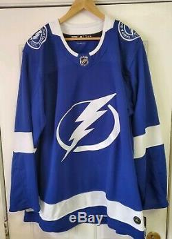 Tampa Bay Lightning ADIDAS Authentic NHL Jersey HOME size 60 / 3XL BRAND NEW