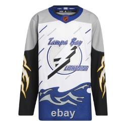 Tampa Bay Lightning AUTHENTIC adidas Reverse Retro 2.0 NHL Hockey Jersey 52 NIB