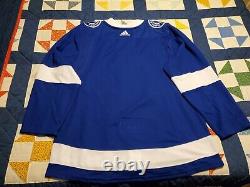 Tampa Bay Lightning Adidas Authentic Home Jersey Size 54