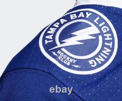 Tampa Bay Lightning Adidas Authentic Home Jersey Size 54(XL)